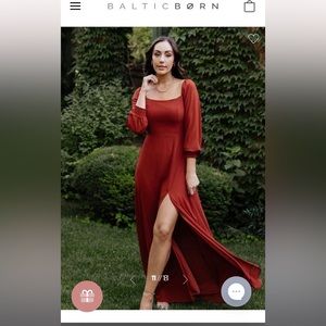 Baltic Born Giselle Maxi in Rust